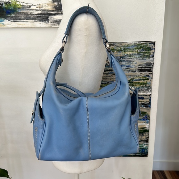 Tod's Handbag, Slate Blue, Rare Color - Picture 2 of 10